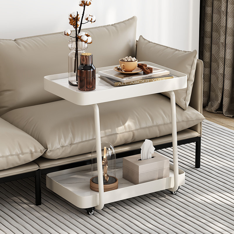 2024侧边奢小推车沙发窄移动新款创意床头置可柜几轻旁茶几边物,住宅家具,移动边几/推车,淘宝优惠券,粉丝福利购,淘宝优惠卷