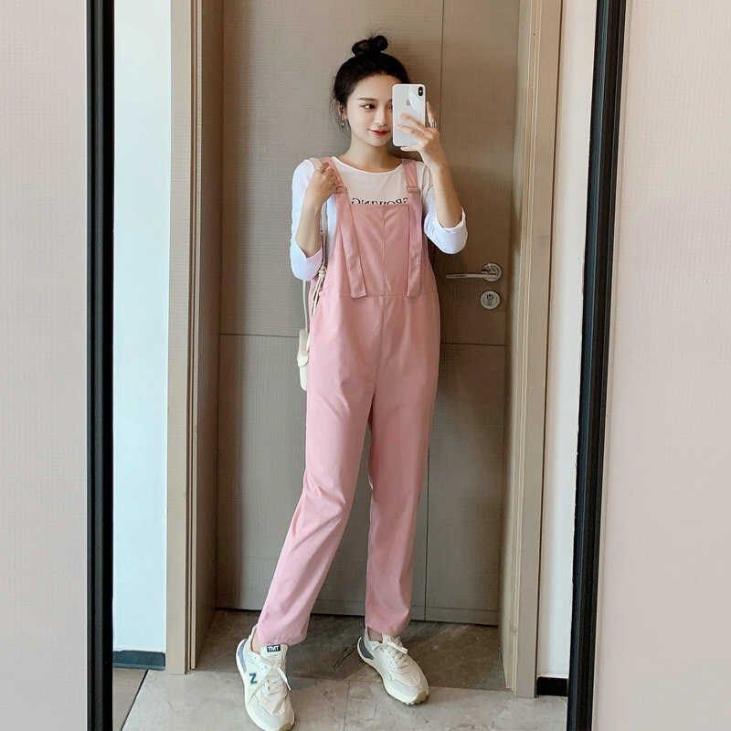 孕妇春秋两件套时尚套装春秋款大码宽松外穿裤子秋季女孕妇背带裤,孕妇装/孕产妇用品/营养,孕妇休闲裤,淘宝优惠券,粉丝福利购,淘宝优惠卷