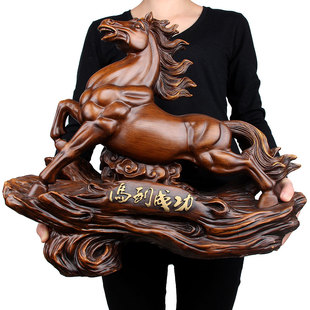 马到成功马摆件j工艺品办公室装饰摆设 家居背景柜台乔迁开业送礼