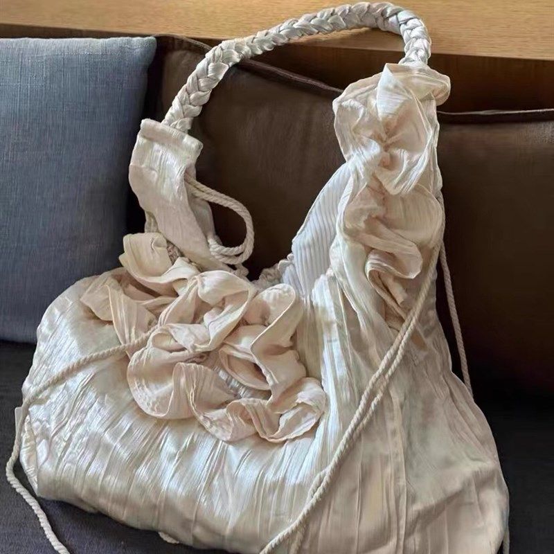 仙 油画包手作单肩大容量仙女斜挎包手提复古褶皱包,箱包皮具/热销女包/男包,通用款女包,淘宝优惠券,粉丝福利购,淘宝优惠卷