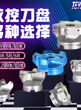 90度直角铣刀盘/面铣刀盘 数控铣刀盘刀柄 加工中心铣刀盘 平面