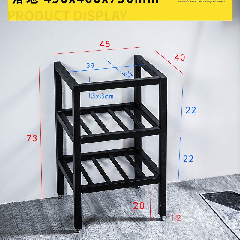 放陶瓷洗脸盆的架子  落地稳固简易不锈钢挂墙支洗手盆架子卫生间