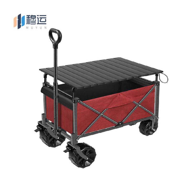 野营手推车地营车搬携超市购物买菜折叠手推便家Y拉杆货推车承