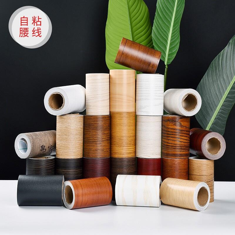 木地板缝隙大怎么处理修补翻新贴画木纹贴纸装饰遮丑美缝贴条地