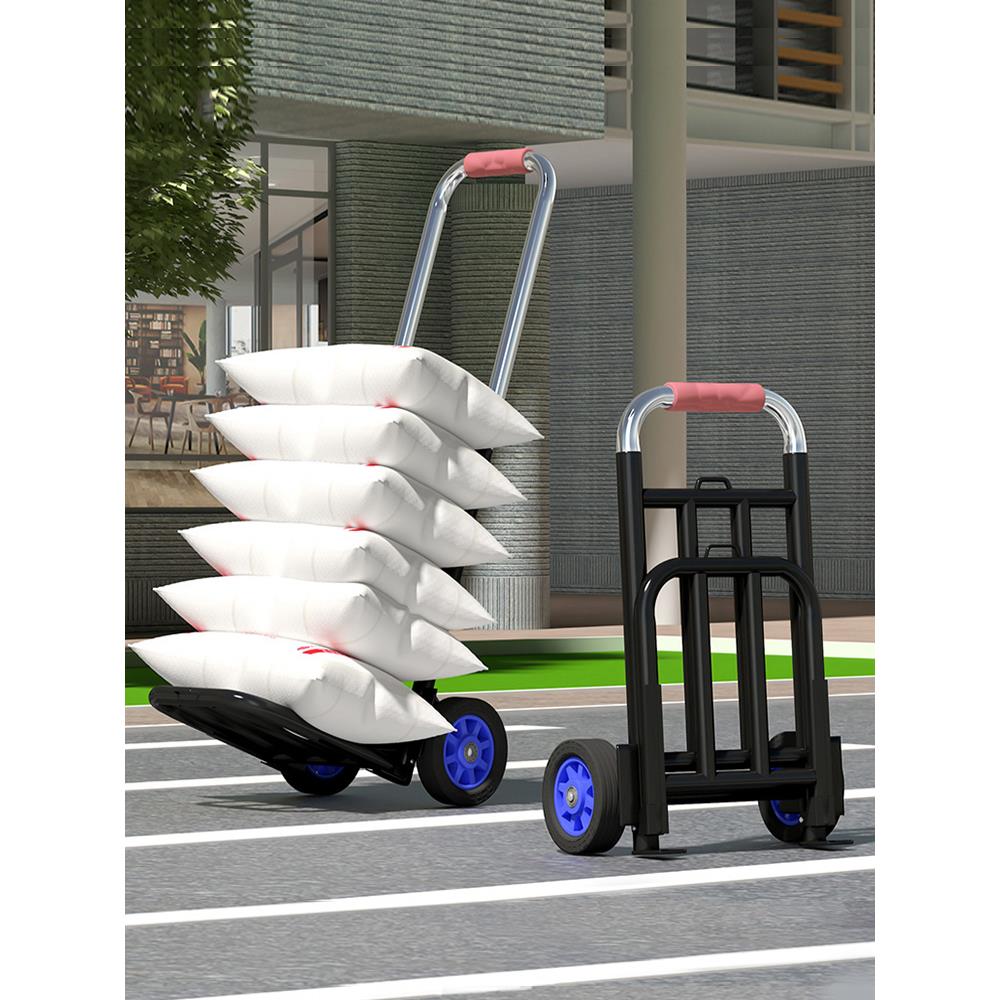 采购产品手推车，折叠运输拖车，家庭购物车，杂货店购物车，便携