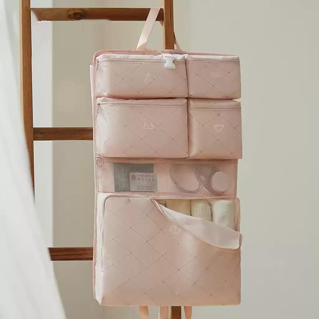 旅行衣服收纳袋短途出差行李箱衣物收纳整理包内衣内裤分装袋可携