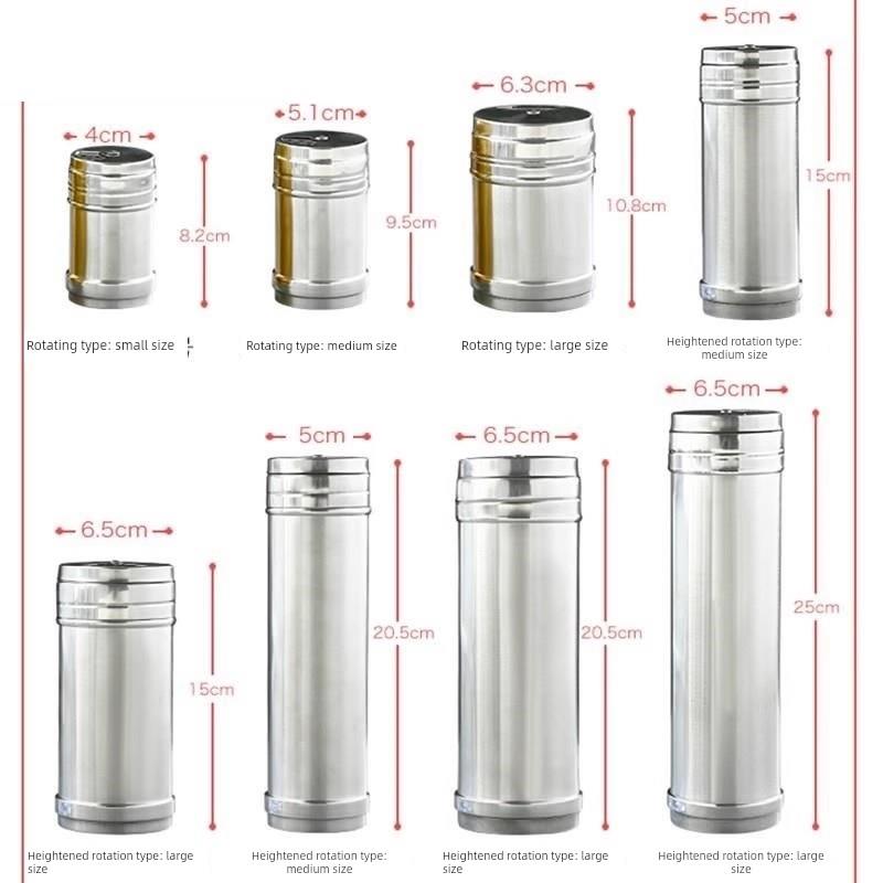 调味罐洒水器商用不锈钢洒水器家用调味瓶厨房用具烧烤调味盒加厚