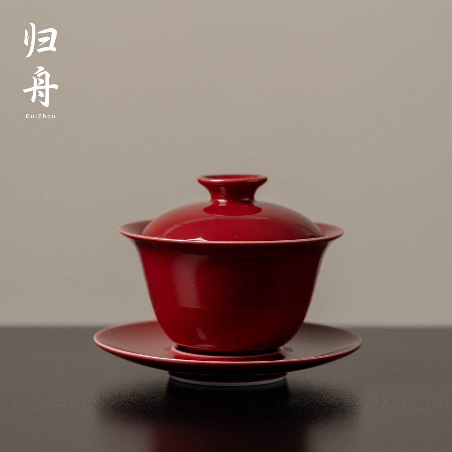 归舟德化手工陶瓷泡茶盖碗2026新款高端女士不烫手茶具一人泡茶碗图片