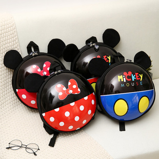 蛋壳书包幼儿园1 3岁男童宝宝儿童双肩背包卡通小包包可爱旅行女6