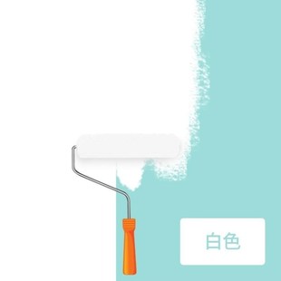 白色墙面漆刷墙室内内水泥小桶乳胶漆彩色涂料家用漆自刷白漆刷墙
