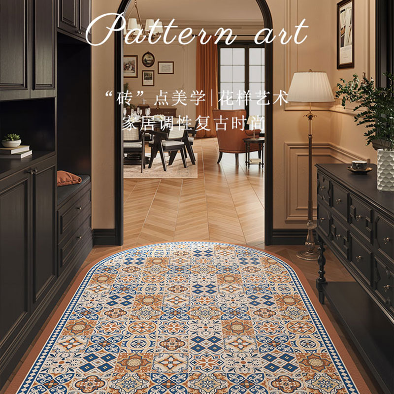 入户门地垫可裁剪入户玄关进门脚垫防滑地毯皮革门垫门口家用耐脏