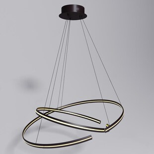 简约现代led吊灯北欧C形客厅餐厅卧室样板间前台吧台展厅吊灯家用