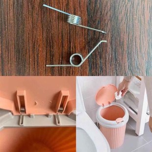 垃圾桶弹簧扭簧按压o垃圾桶扭簧V型弹簧扭转旋转旋扭扭力弹簧定做