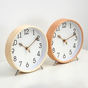 座钟台钟桌面客厅简约家用台式钟表坐钟现代个性摆钟X创意时钟摆