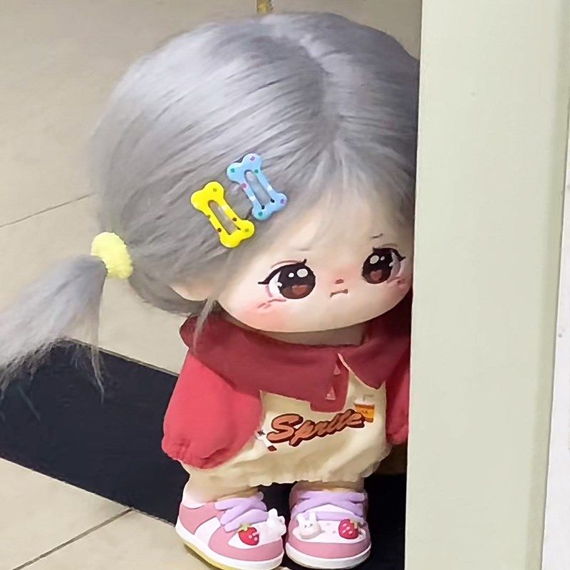 雾雾棉花娃娃20cm娃衣换装毛绒玩偶公仔节日送女孩子同学朋友礼物