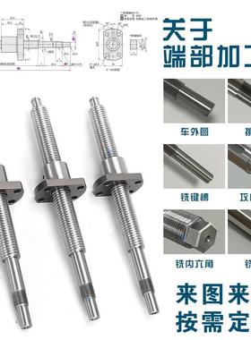 滚珠丝杠BSSC /SSCBK0802 1004 12041505 1510 2005 2010 2505