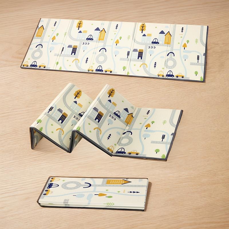 家用可折叠XPE爬行垫新款室内防水防滑爬爬垫可折叠宝宝爬行垫