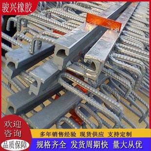 公路桥梁伸缩缝C40D80160型GQF 变形缝伸缩缝胶条 CEF型钢梳齿板式