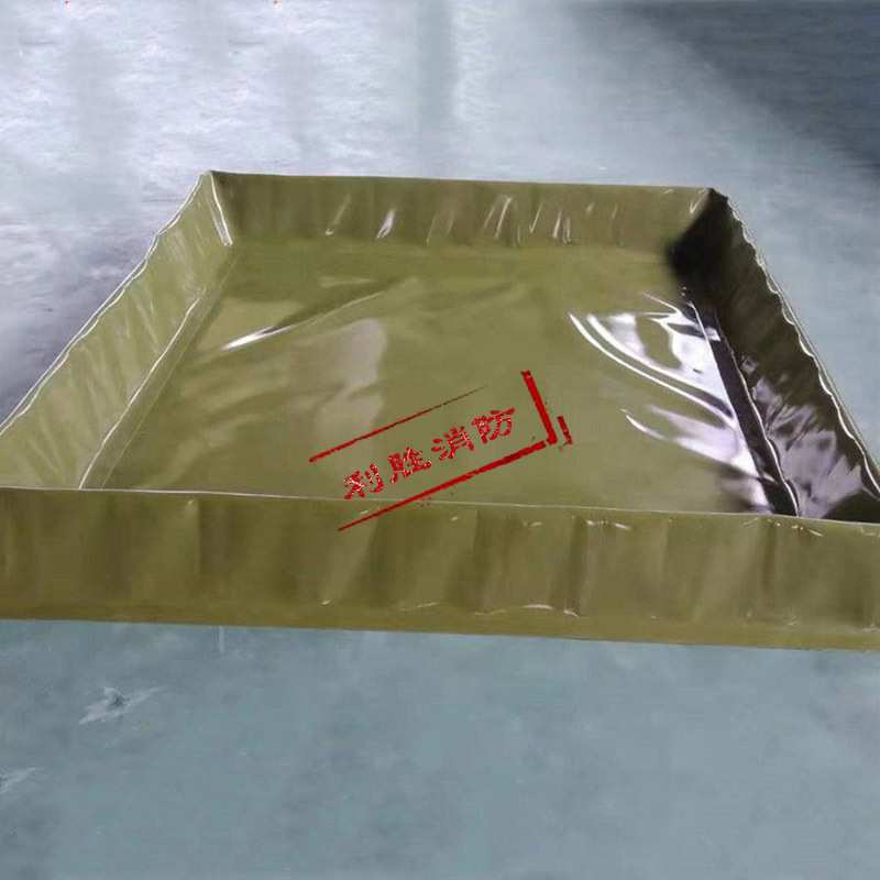 防污染可折叠护油池重型油罐车维修用防渗漏垫布车间工厂护油围堰