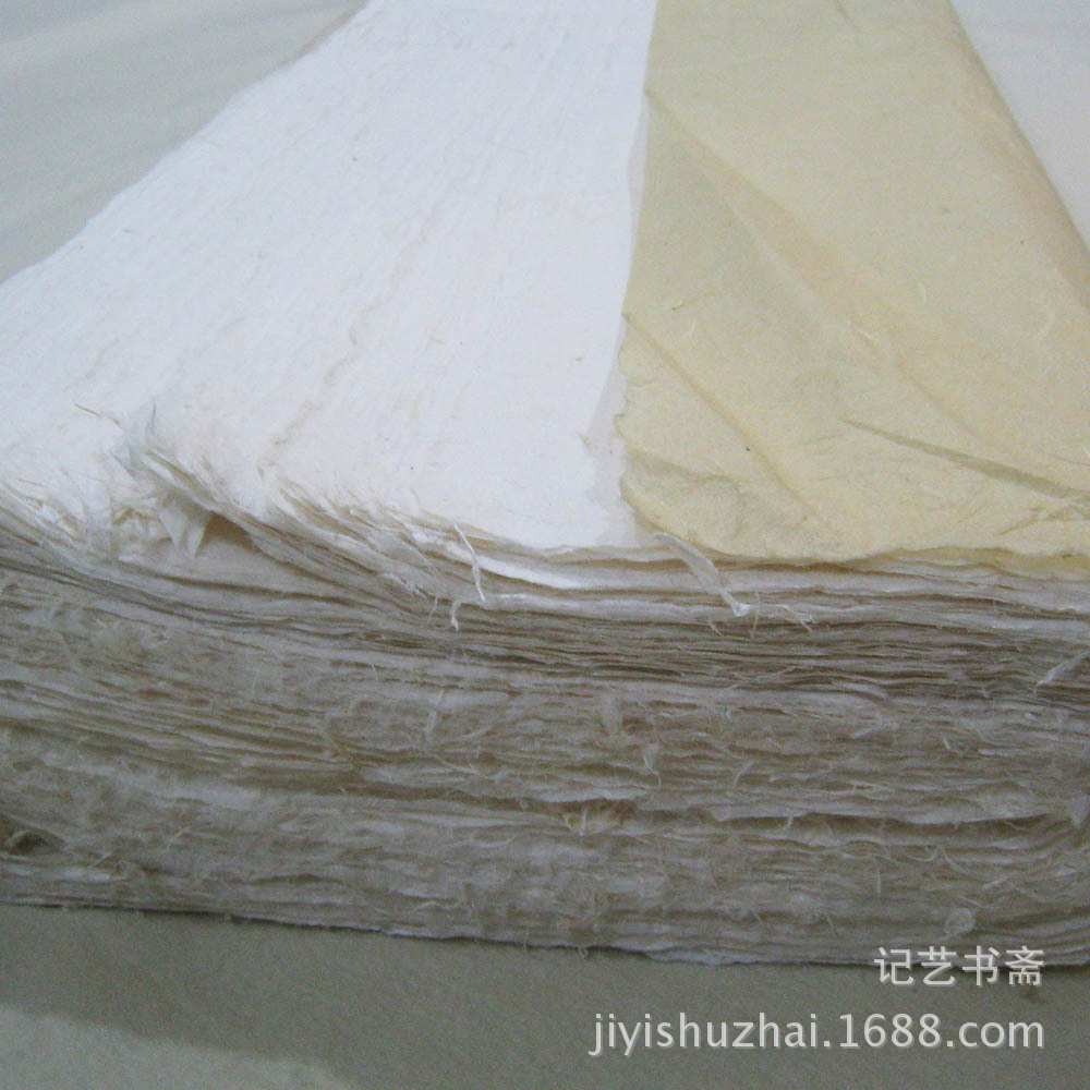 安徽泾县纯手工六尺云龙皮纸 植物纤维精制书画纸檀皮宣纸