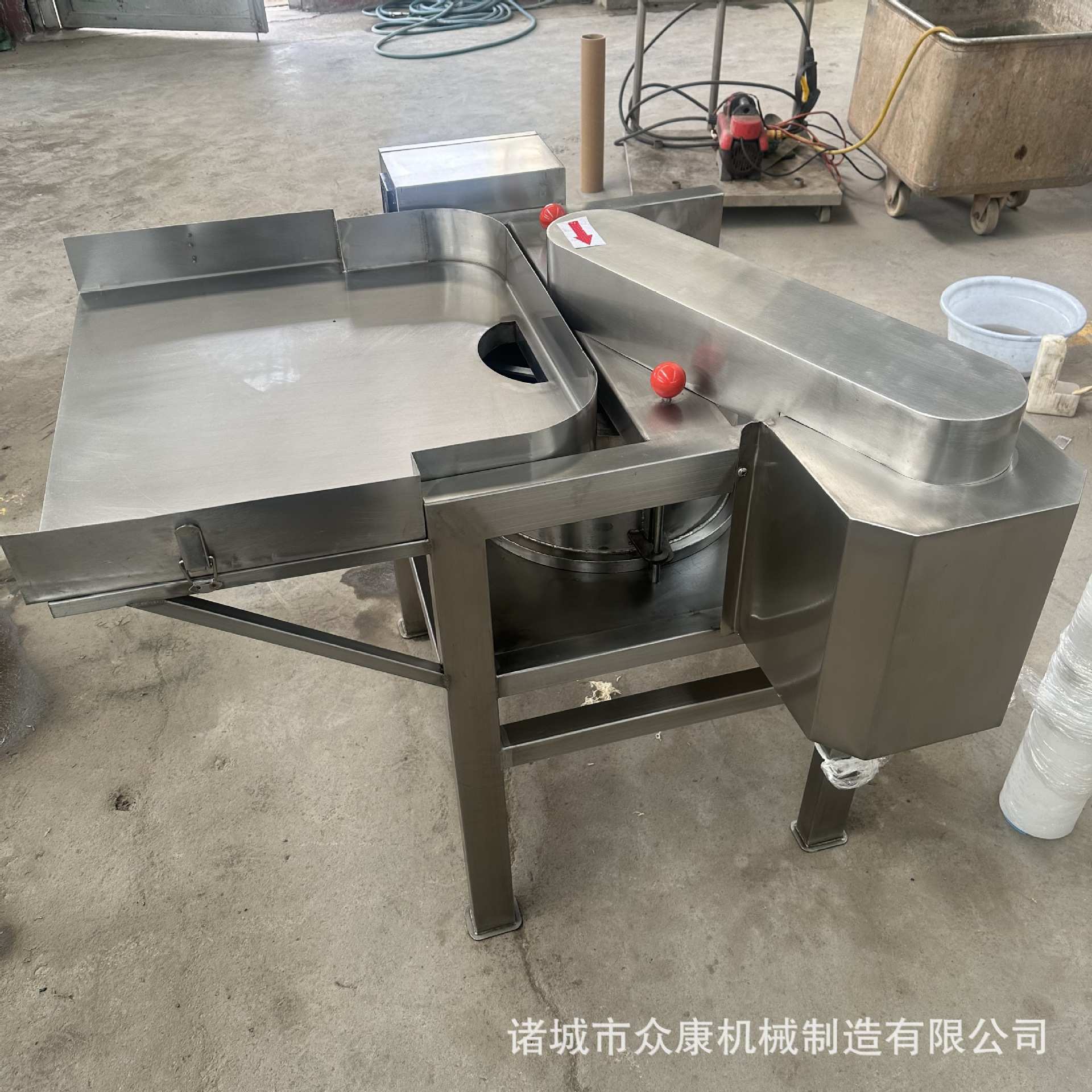 鸡肉打丝机仿手工鸡胸肉打丝机灯影牛肉丝加工设备熟肉拆丝机