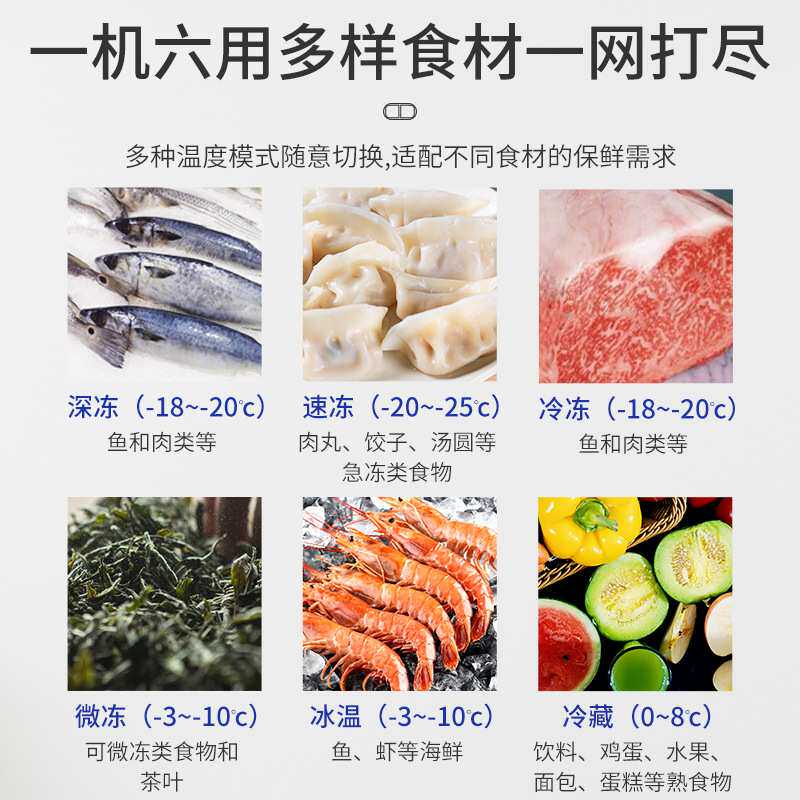 展示冰柜商用大容量保鲜冷冻两用透明玻璃卧式岛柜冷藏超市展示柜