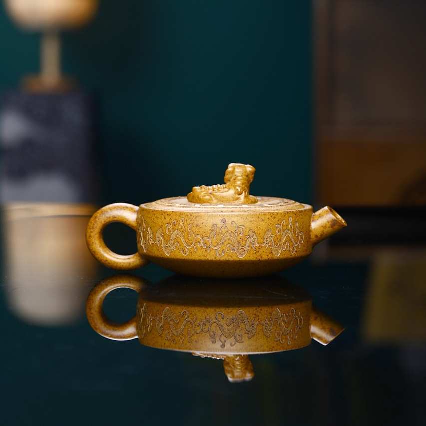 一片瓦壶宜兴紫砂壶 原矿大口卧虎藏龙茶具玉兔纯全手工茶壶