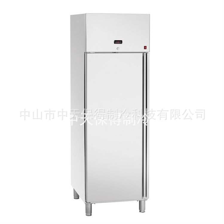 工厂直供欧款立式风冷冷冻柜商用冷柜餐饮厨房不锈钢预制菜冷藏柜