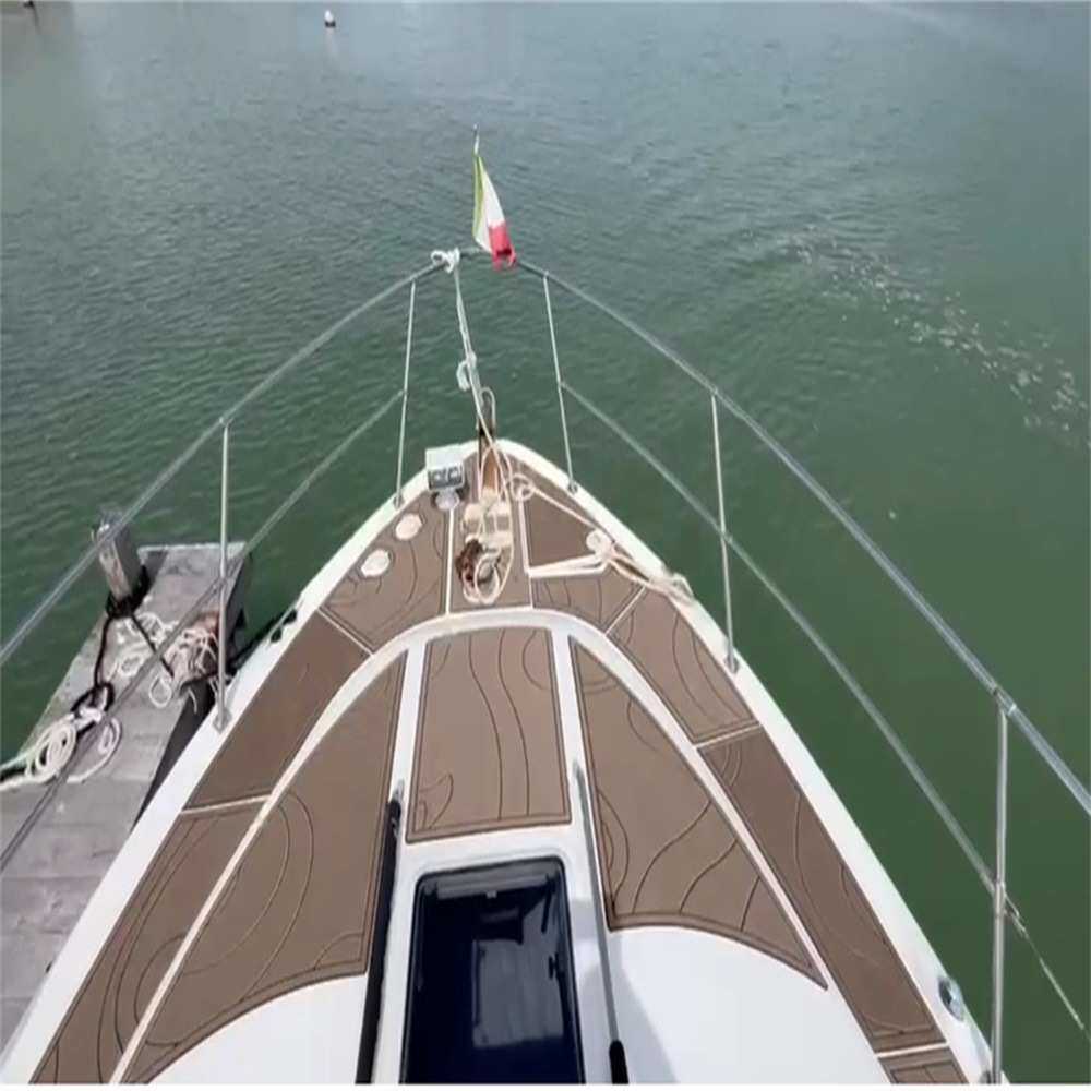 1997 Sea Ray 400 Sundancer Bow 游艇船舶EVA柚木地板 eBay热销