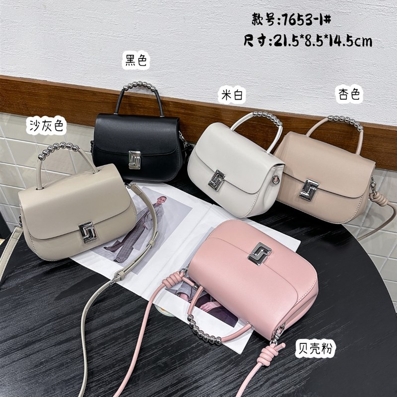 女包包新款小手提包韩版时尚软皮高级感精致小巧多功能斜挎包通勤