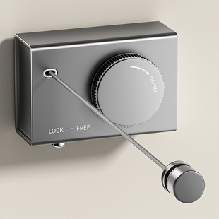 隐形晾衣绳室内免打孔阳台隐形收缩晾衣神器化妆室晾衣架钢丝绳子