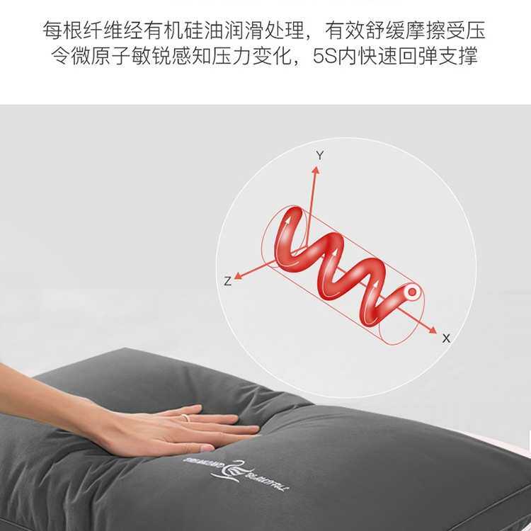 枕头枕芯一对男士护颈椎家用单人一只装成人高枕不塌陷