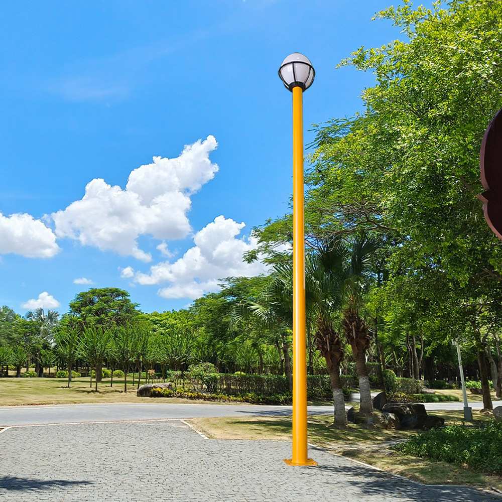 简约现代高杆设计景区园林庭院灯户外防水LED公园乡村道路景观灯