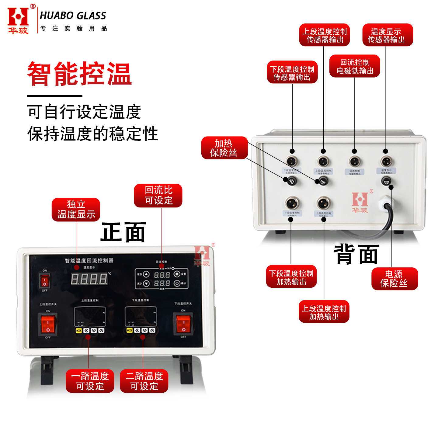 智能温度控制器5235精馏塔分馏柱电伴热精馏柱智能控制器加热装置
