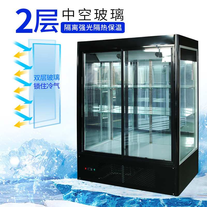 鲜花柜保鲜柜冷藏柜展示柜花店风冷无霜冰箱花束冷柜冰柜双门三门