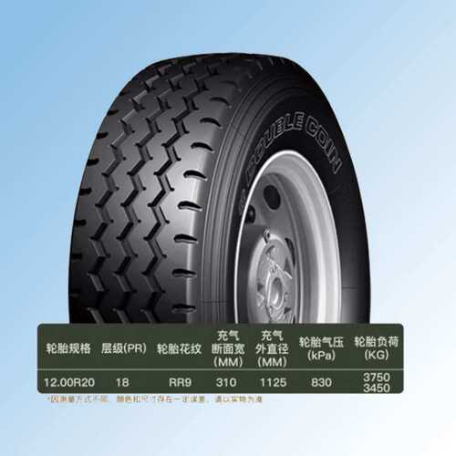 双钱1200R20/12.00R20-18PR RR9全钢子午线油料车含内胎垫带轮胎