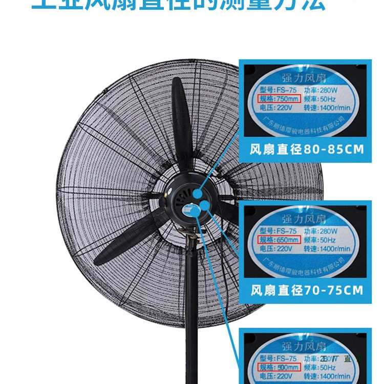 工业风扇罩落地电风扇小孩防夹手防护网牛角扇大号通用保护罩