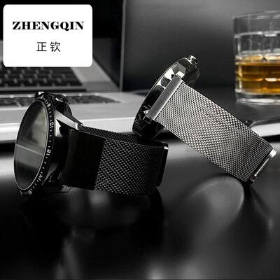 适用佳明GarminFenix7X7Pro6X6不锈钢表带米兰尼斯20/22/26mm表带