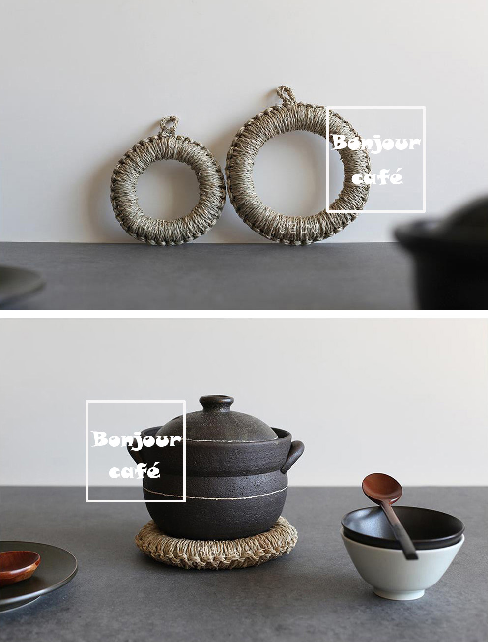 日式草编锅垫隔热垫职人手工锅敷万古烧锅垫子茶壶砂锅垫防烫餐垫