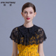 蕾丝短款 短外套 开衫 披肩斗篷女肩搭小披肩夏百搭薄款 配吊带裙子