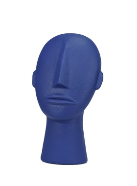 轻奢极简扁脸面具人物摆件家居样板房售楼处酒店会所软装饰品