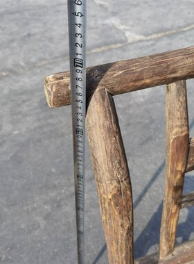 老物件实木小椅子小地桌民宿摆件老家具旧货影视道具纳凉喝茶工具