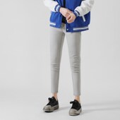 新款 休闲男装 修身 腻子灰浅色九分裤 裤 铅笔小脚裤 高弹力紧身牛仔裤