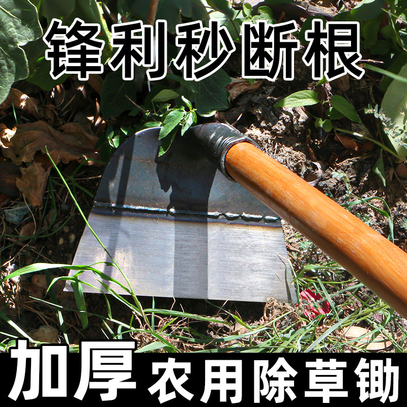 家用农具锄头种菜铲草锰钢加厚农用工具锄草器多功能挖地除草神器,鲜花速递/花卉仿真/绿植园艺,锄头,淘宝优惠券,粉丝福利购,淘宝优惠卷