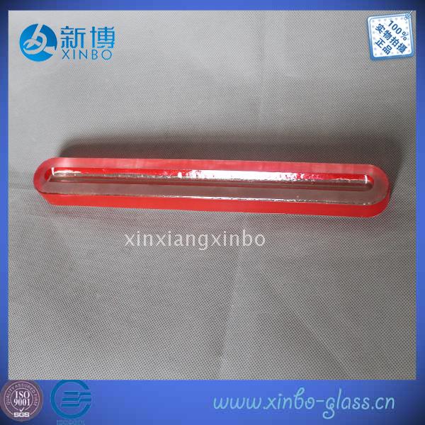 340*34*22mm高硼硅u对正槽液位计玻璃板水位计玻璃板水位表玻璃板