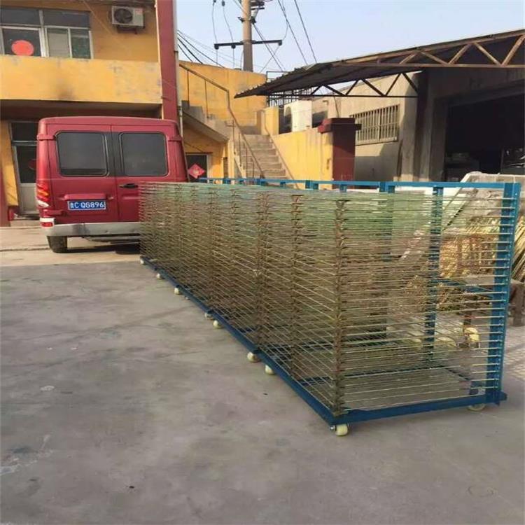 丝印千层架网片丝网晒干架千层车不锈钢千层架干燥架晒画架
