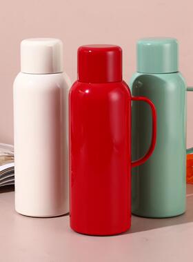 小钢炮mini316不锈钢老白茶焖茶壶陈皮焖泡壶智能温显便携保温壶