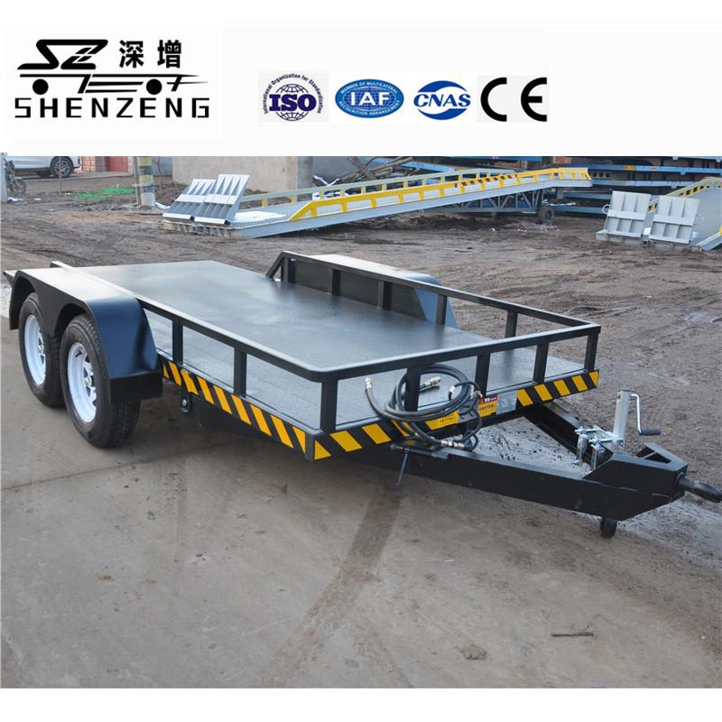 2吨平板运输拖车农用自卸拖车转运工具拖车汽车拖车