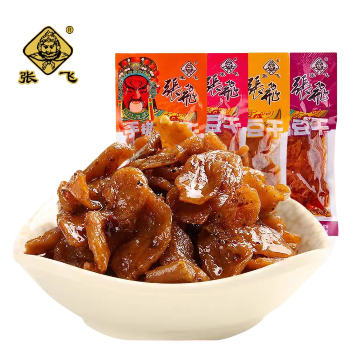 四川阆中特产张飞手撕豆干小包装香辣素肉香辣豆腐干休闲解馋零食