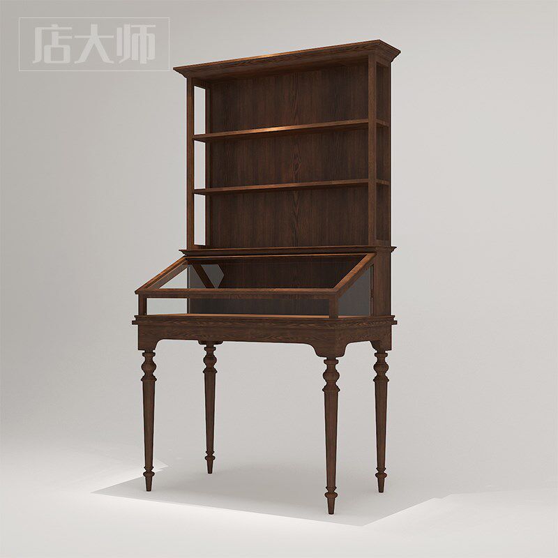 美式珠宝展示柜高柜收藏品头饰耳饰饰品眼镜陈R列柜中古玻璃储物,商业/办公家具,展示柜/陈列柜/展示架/货柜,淘宝优惠券,粉丝福利购,淘宝优惠卷